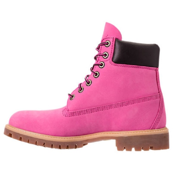 SOLD ON TRADESY BREAST CANCER TIMBERLAND BOOTS MEN - Picture 5 of 8